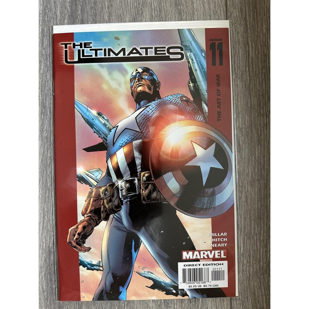 Marvel The Ultimates #11 Single Issue Comic Captain Americat Millar Hitch Color